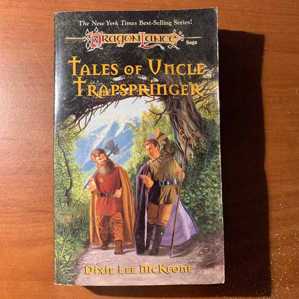BOOK Dixie Lee McKeone 'Dragonlance: Tales of Uncle Trapspringer' (1997) TSR