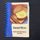 BOOK Homemade With Love cookbook (2004) Van Buren County Aging Program Clinton AR