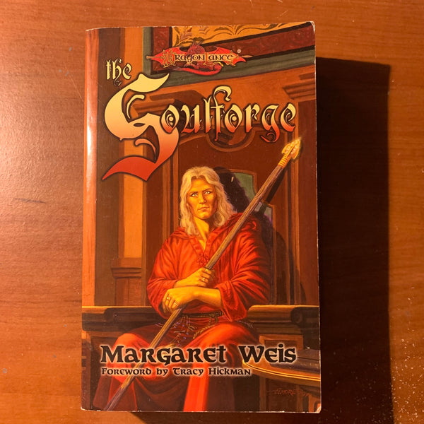 BOOK Margaret Weis 'Dragonlance: The Soulforge' (2000) Chronicles prequel