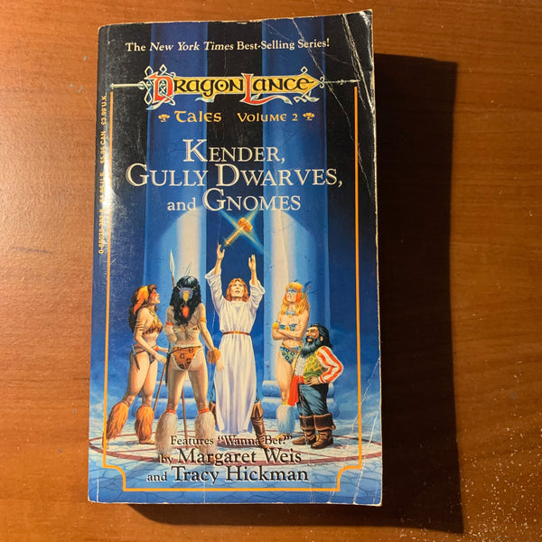BOOK Margaret Weis, Tracy Hickman 'Dragonlance Tales Vol. 2: Kender, Gully Dwarves and Gnomes' (1987)