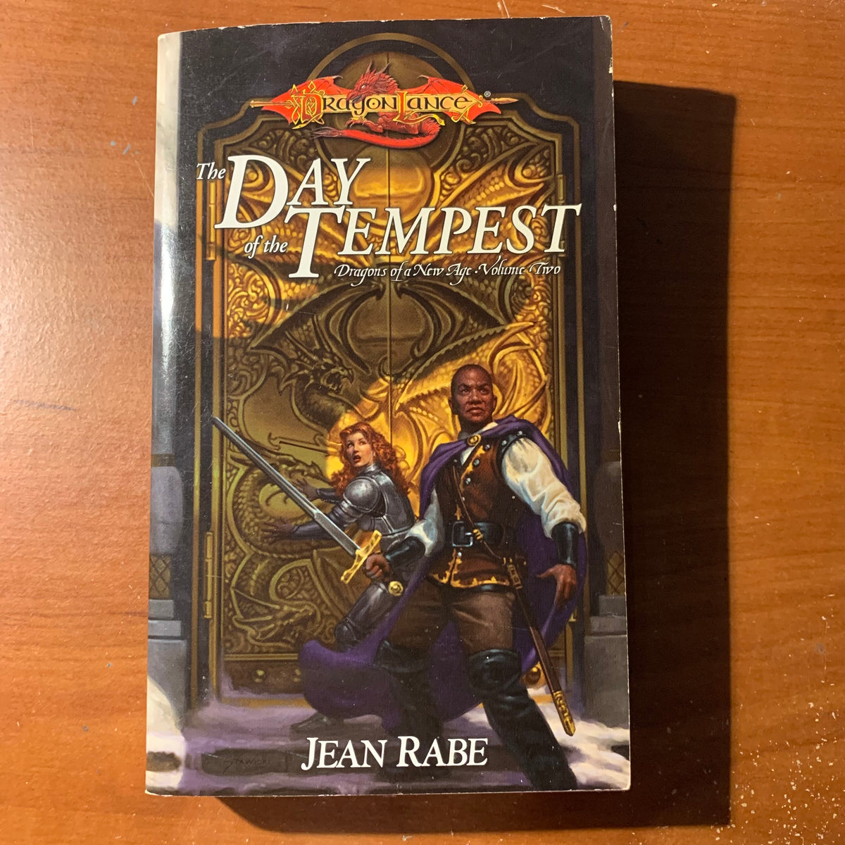 BOOK Jean Rabe 'Dragonlance: Day of the Tempest' (2000) Dragons of a N ...