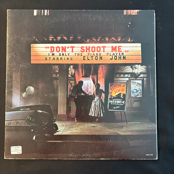 LP Elton John 'Don't Shoot Me I'm Only the Piano Player' (1972) VG/VG vinyl record