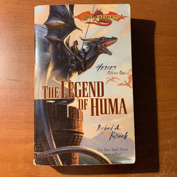 BOOK Richard A. Knaak 'Dragonlance: The Legend of Huma' (2004) Heroes, Volume One
