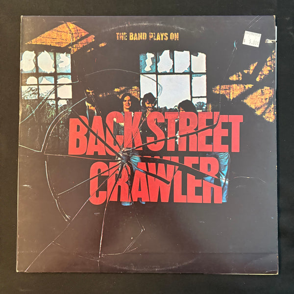 LP Back Street Crawler 'The Band Plays On' (1975) VG+/VG vinyl record