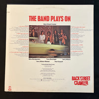 LP Back Street Crawler 'The Band Plays On' (1975) VG+/VG vinyl record