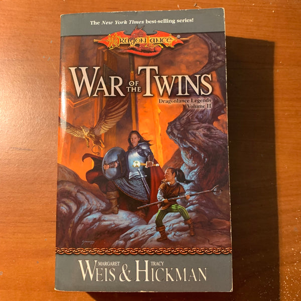 BOOK Margaret Weis, Tracy Hickman 'Dragonlance: War Of the Twins' (2000) Legends Volume II