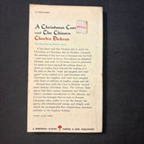 BOOK Charles Dickens 'A Christmas Carol and The Chimes' (1965) PB Perennial ex-lib