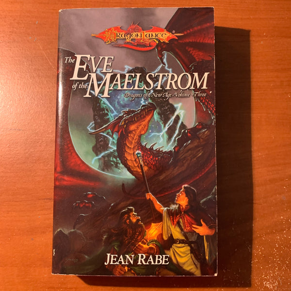 BOOK Jean Rabe 'Dragonlance: Eve of the Maelstrom' (2002) Dragons of a ...