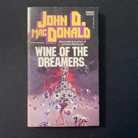 BOOK John D. MacDonald 'Wine For the Dreamers' (1951) PB science fiction