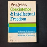 BOOK Andrei D. Sakharov 'Progress, Coexistence and Intellectual Freedom' (1968) 1st ed HC