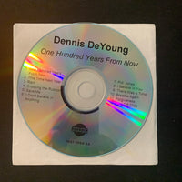 CD Dennis DeYoung 'One Hundred Years From Now' (2009) advance promo