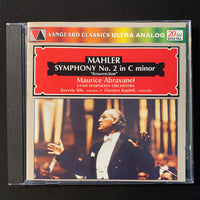 CD Mahler 'Symphony No. 2 in C Minor Resurrection' (1994) Utah Symphony, Maurice Abravanel