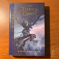 BOOK Rick Riordan 'The Titan's Curse' (2007) Percy Jackson Book Three hardcover first edition