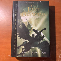 BOOK Rick Riordan 'The Last Olympian' (2009) hardcover first edition Percy Jackson