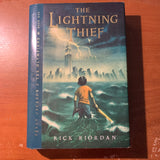 BOOK Rick Riordan 'The Lightning Thief' (2005) Percy Jackson and the Olympians Book 1 hardcover