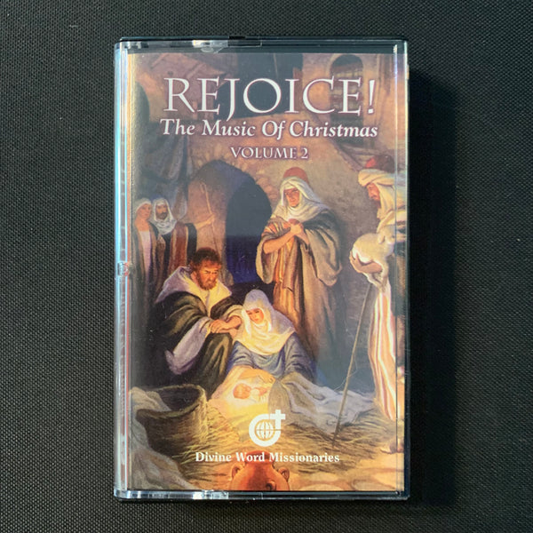 CASSETTE Rejoice! The Music of Christmas Vol. 2 (1998) holiday carols tape