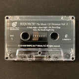 CASSETTE Rejoice! The Music of Christmas Vol. 2 (1998) holiday carols tape