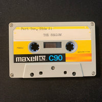 CASSETTE Old Time Radio: The Shadow handmade tape Little Professor Book Center