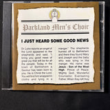 CD Parkland Men's Choir 'I Just Heard Some Good News' (2001) Alberta Christian chorus