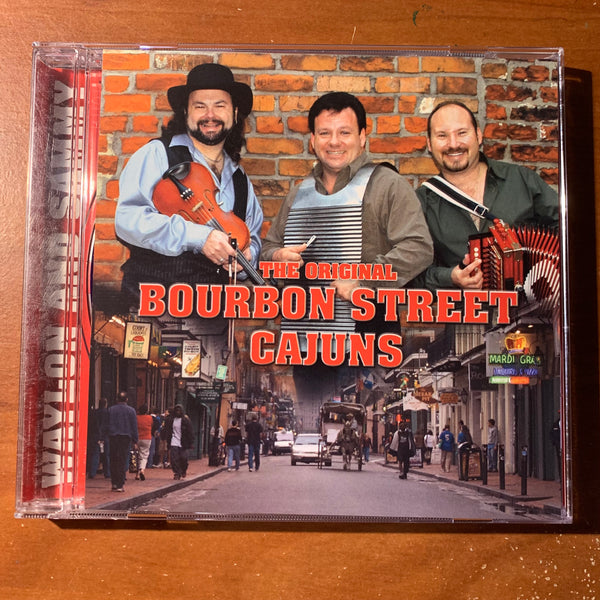 CD Original Bourbon Street Cajuns self-titled (2005) Mardi Gras New Orleans Waylon and Sammy