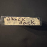 ATARI 2600 Blackjack tested video game cartridge CX-2651 text label