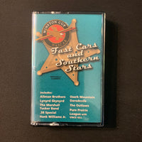 CASSETTE Fast Cars and Southern Stars (1997) Winston Cup NASCAR Lynyrd Skynyrd, Allman Brothers