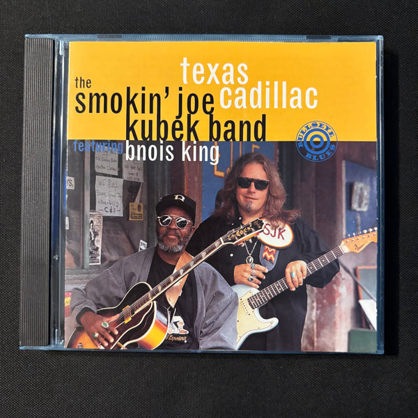 CD Smokin' Joe Kubek Band with Bnois King 'Texas Cadillac' (1994) blues