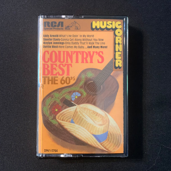 CASSETTE Country's Best - The 60's (1986) Eddy Arnold, Porter Wagoner, Dolly Parton, Jim Reeves