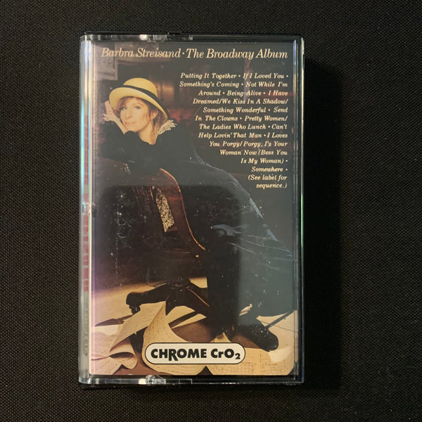 CASSETTE Barbra Streisand 'The Broadway Album' (1985) tape