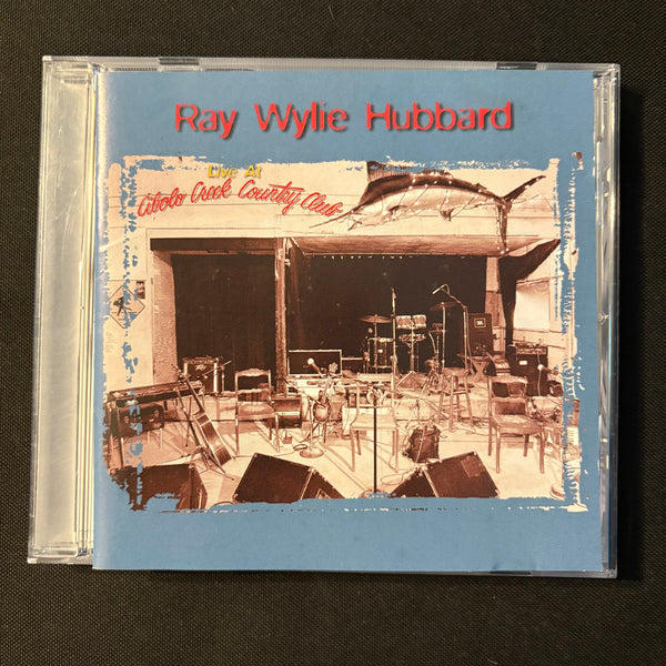 CD Ray Wylie Hubbard 'Live At Cibolo Creek Country Club' (1998) rare pressing