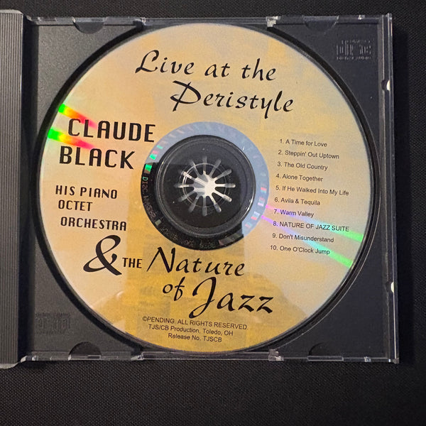 CD Claude Black and The Nature of Jazz 'Live At the Peristyle' (2000) Toledo Museum of Art