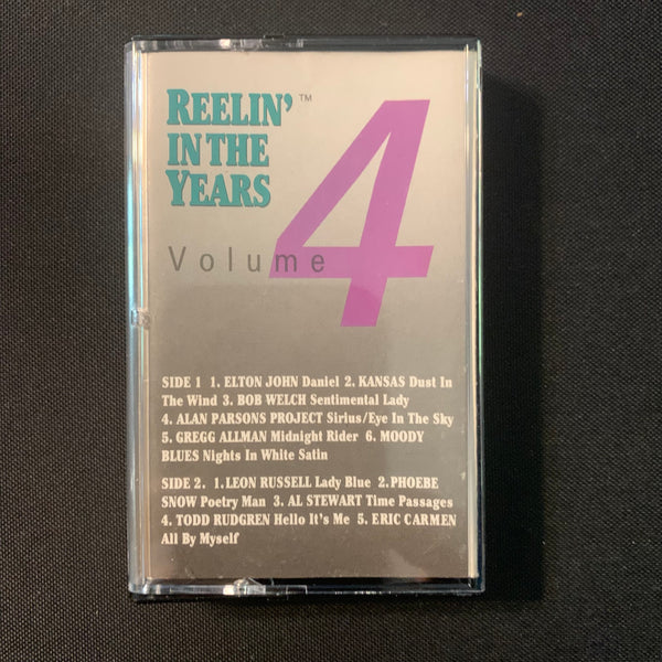 CASSETTE Reelin' In the Years Volume 4 (1991) Elton John, Kansas, Moody Blues, Leon Russell