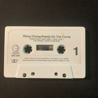 CASSETTE Wang Chung 'Points On the Curve' (1983) tape Dance Hall Days