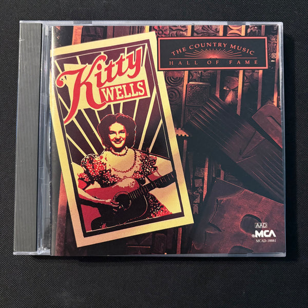 CD Kitty Wells 'Country Music Hall of Fame Series' (1991) It Wasn't God Who Made Honky Tonk Angels