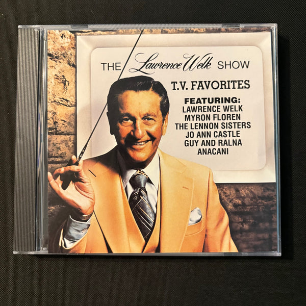 CD The Lawrence Welk Show 'TV Favorites' (1989) Moon River, Bubbles In the Wine, Blue Hawaii