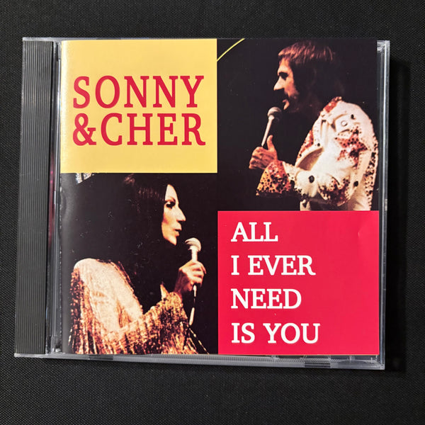 CD Sonny and Cher 'All I Ever Need Is You' (1990) I Got You Babe, The Beat Goes On