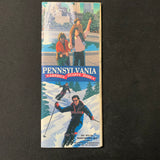 MAP Pennsylvania vintage 1993 highway travel road map