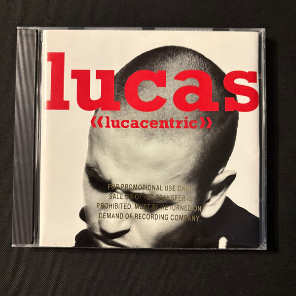 CD Lucas 'Lucacentric' (1994) Danish rapper Lucas With the Lid Off