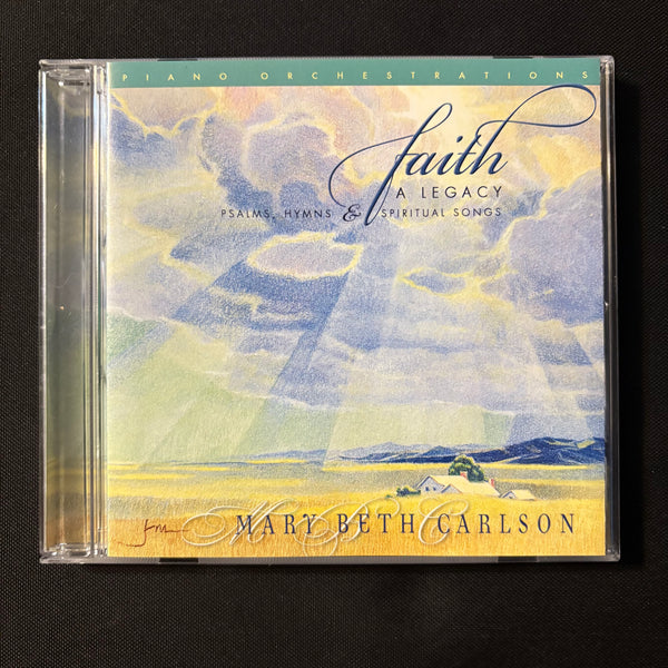 CD Mary Beth Carlson 'Faith: A Legacy' 2005) Psalms, Hymns, and Spiritual Songs