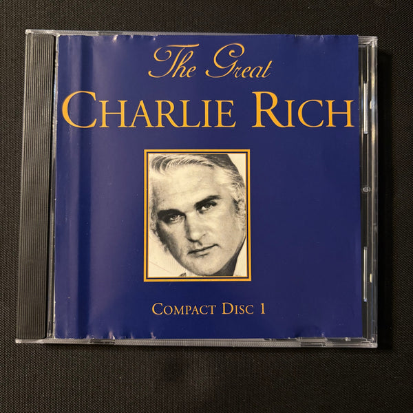 CD Charlie Rich 'The Great Charlie Rich' [Disc 1] (2005) Behind Closed Doors