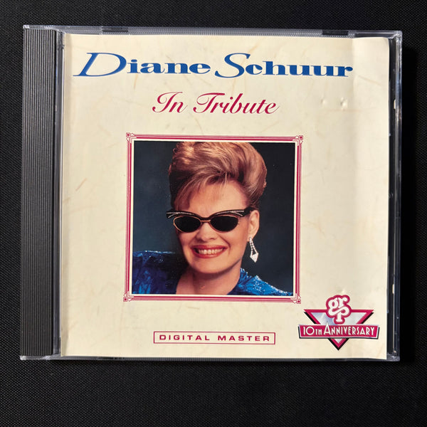 CD Diane Schuur 'In Tribute' (1992) God Bless the Child, The Man I Love, Sweet Georgia Brown