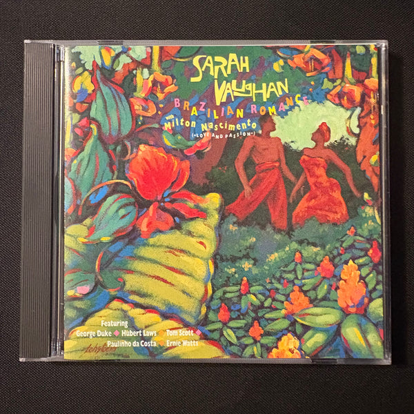 CD Sarah Vaughan 'Brazilian Romance' (1987) Milton Nascimento Love and Passion