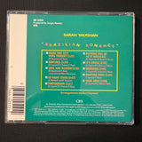 CD Sarah Vaughan 'Brazilian Romance' (1987) Milton Nascimento Love and Passion