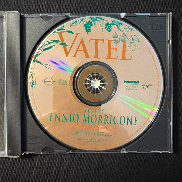 CD Ennio Morricone 'Vatel' (2000) motion picture soundtrack score promotional promo advance