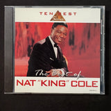 CD Nat King Cole 'Best of: 10 Best Series' (1997) Mona Lisa, Unforgettable, Ramblin' Rose