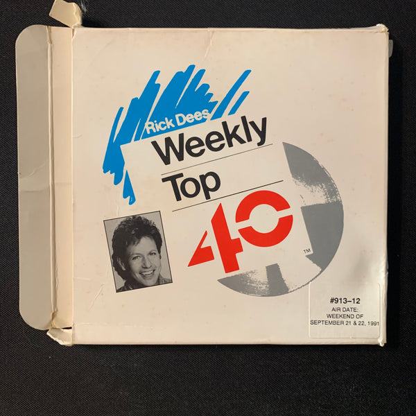 CD Rick Dees Weekly Top 40 #913-12 (1991) 4-disc radio DJ promo boxed broadcast discs