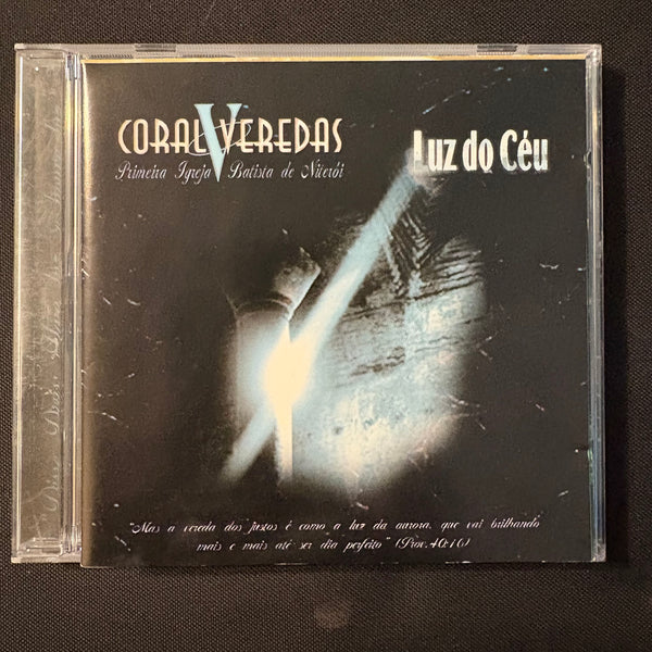 CD Coral Veredas 'Luz do Ceu' Christian choir music from Brazil Cilenio Peres