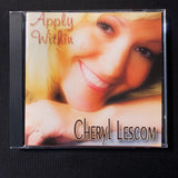 CD Cheryl Lescom 'Apply Within' (2003) Canadian singer