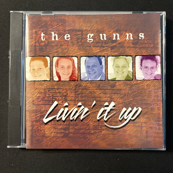 CD The Gunns 'Livin' It Up' (1997) southern gospel Christian praise
