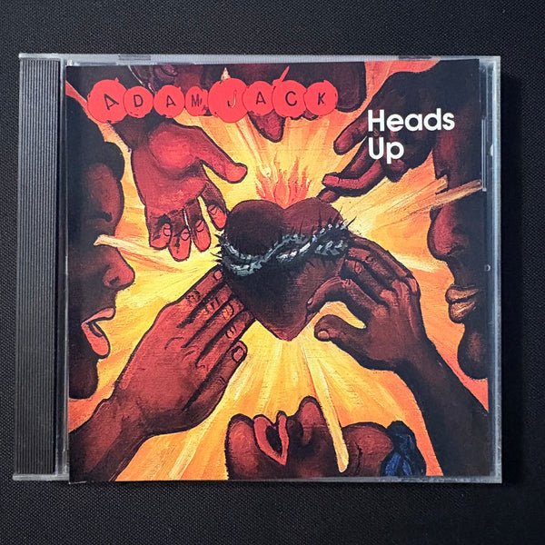 CD Adamjack 'Heads Up' (1995) Chicago female fronted jammy rock with horns